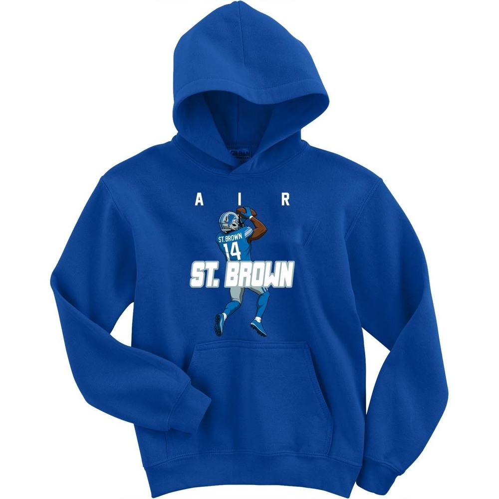 Amon Ra St Brown Air Lions Hooded Sweatshirt Hoodie